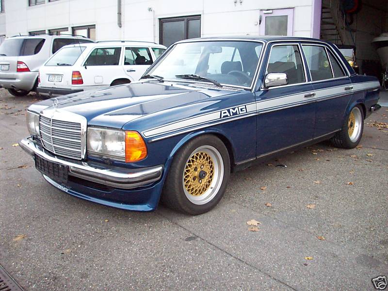 Old School Mercedes W123 280 AMG quote from seller's eBayMotors listing 