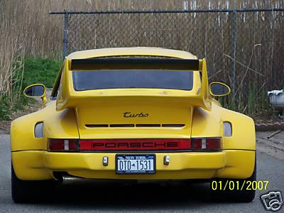 1985 Porsche 930 Turbo Widebody1 Along the lines of the Flachbau or 