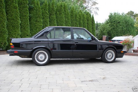 1988 BMW e28 M5 For Sale with only 12k miles November 12 2009 by Dan