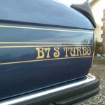 1982 Alpina E12 B7S Tail 1982 Alpina E12 B7S Tail