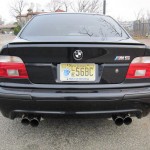 2001 BMW M5 rear