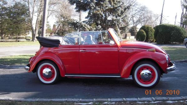 Red Volkswagen Beetle For Sale. 1972 VW Beetle Convertible on