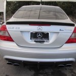 2008 Mercedes-Benz CLK63 AMG Black Series exhaust 2008 Mercedes-Benz CLK63 AMG Black Series exhaust