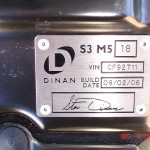 BMW E39 M5 Dinan S3 Badge