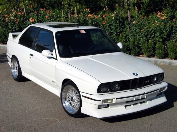 Alpine White 1989 BMW M3 with Evo upgrades for 29800