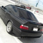 1998 BMW M3 Cosmos Black rear 1998 BMW M3 Cosmos Black rear