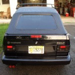 1992 RHD Cabby Rear 1992 RHD Cabby Rear