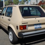 1980 Ultra Low Mile VW Rabbit Rear 1980 Ultra Low Mile VW Rabbit Rear
