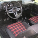 1979 German VW GTI Interior
