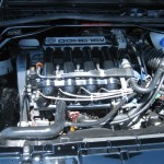 Clean 1988 VW Scirocco Engine