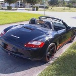 Porsche Boxster EV Conversion Rear