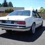 1985 BMW 635csi Rear