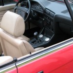 1990 BMW 325ic Turbo Cab Interior 1990 BMW 325ic Turbo Cab Interior