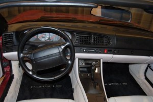 1993 Porsche 968 Cab Interior