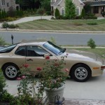 12k 1988 Porsche 944s passenger