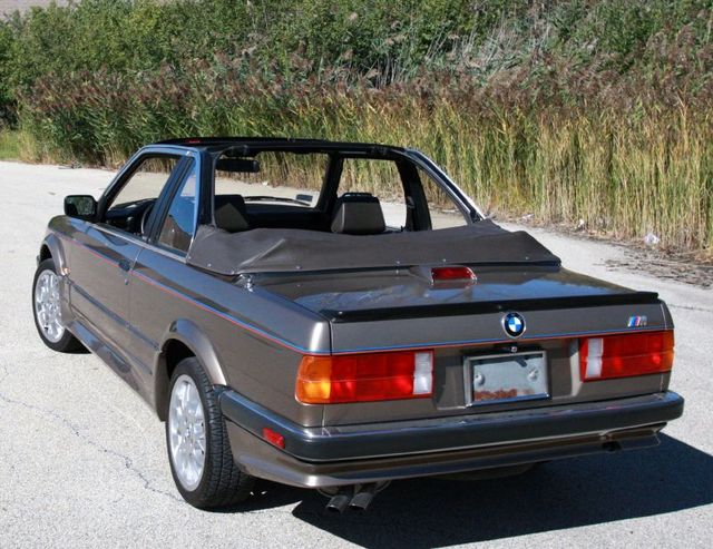 1987 BMW Baur Convertible Rear Quarter