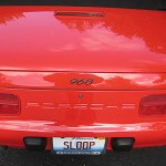 1993 Porsche 968 Rear