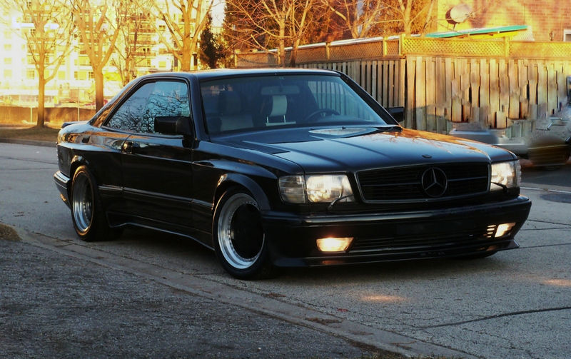 Wide body mercedes for sale