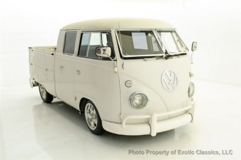 zebra Panter Instrument Creampuff: 1961 VW Type 2 Double Cab Pickup for sale – German Cars For Sale  Blog