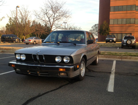 1987 Bmw 535is value #1