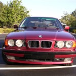1995 BMW 540i Front
