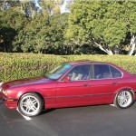 1995 BMW 540i profile