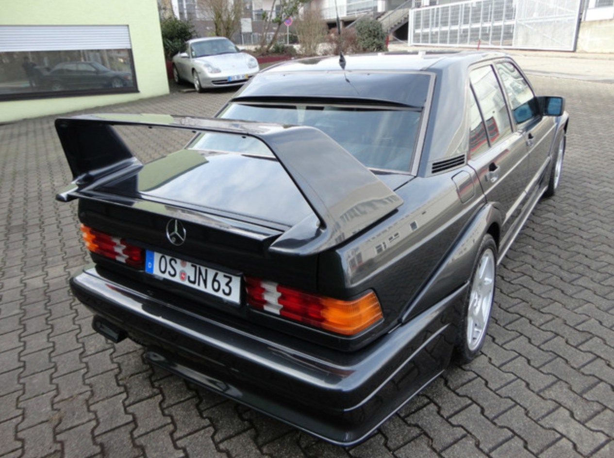 Mercedes 190e evo spoiler #6