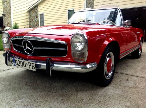 1965 Mercedes 250 sl #1