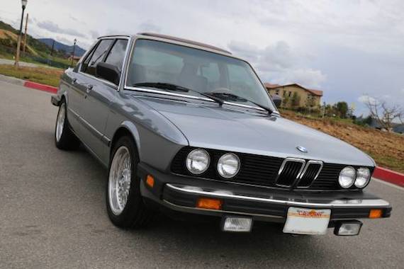 1986 Bmw 535i value #1