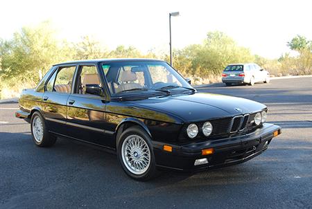 Black E28 Bmw M5 For Sale With Only 44k Miles German Cars For Sale Blog