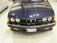 1988 BMW e24 M6 For Sale Blue