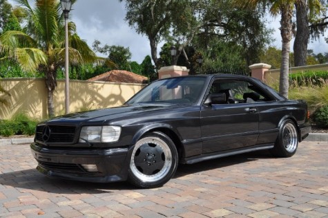 Black Series 4 Of 4 1987 Mercedes Benz 560sec Amg Widebody 6 0 German Cars For Sale Blog