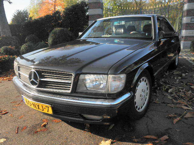 Mercedes 500SEC biodiesel2