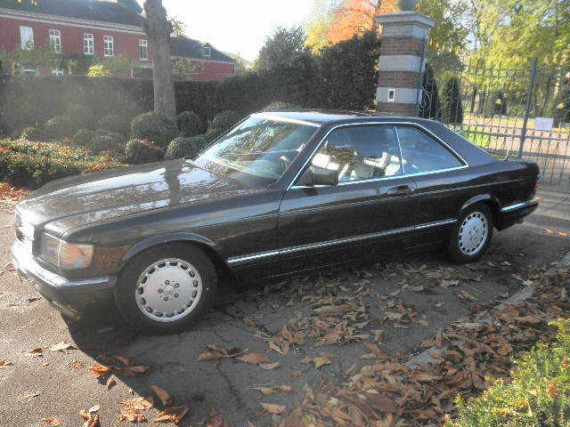 Mercedes 500SEC biodiesel2