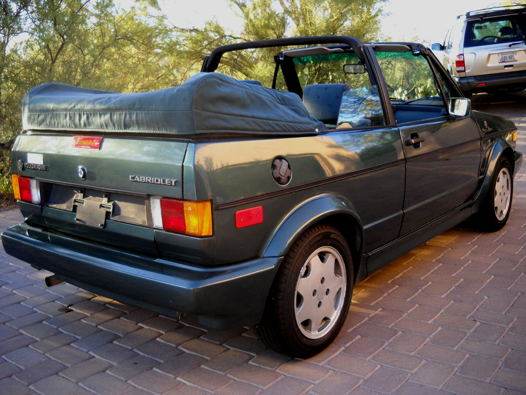 1991 Volkswagen Cabriolet Etienne Aigner Edition German Cars For