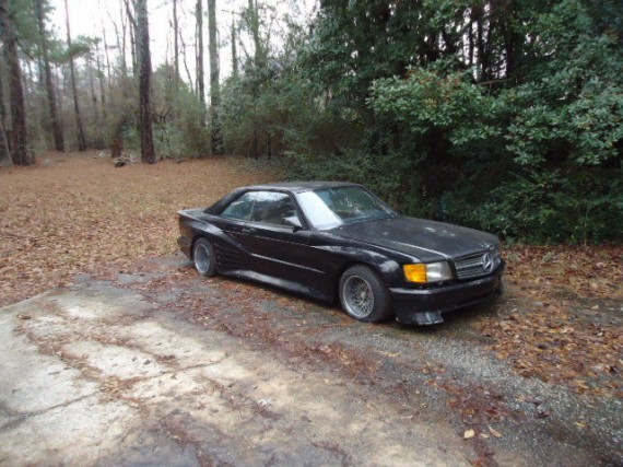 1985 Mercedes Koenig widebody project