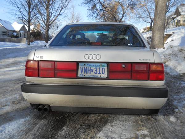 1993 Audi V8 4 2 Quattro German Cars For Sale Blog