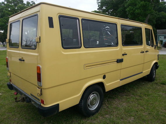 mercedes benz van 1980