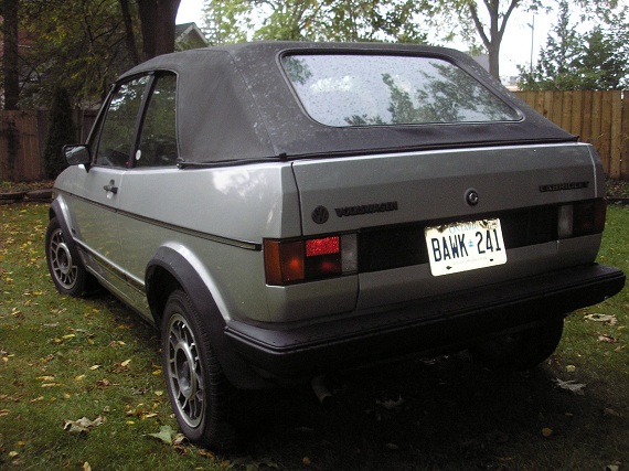 1983 Volkswagen Cabriolet 16V – German Cars For Sale Blog