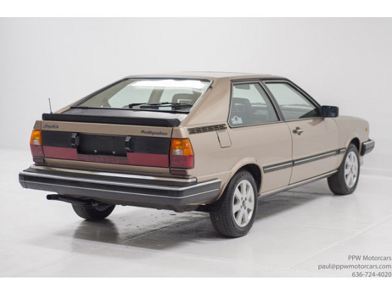 1982 Audi Coupe GT with 57,000 Miles | German Cars For Sale Blog