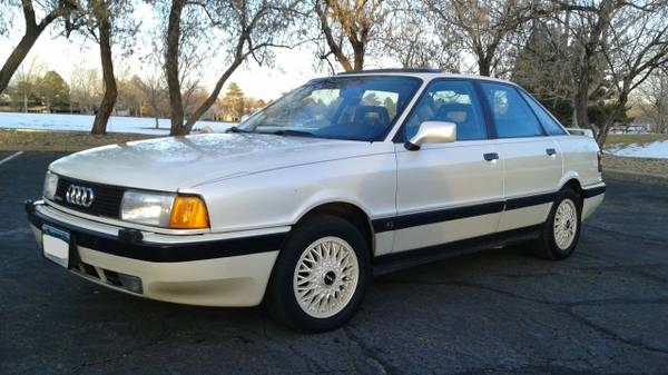 1990 Audi 90 Quattro 20v German Cars For Sale Blog