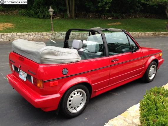 1990 Volkswagen Cabriolet | German Cars For Sale Blog