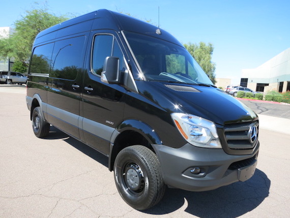 used mercedes sprinter 4x4