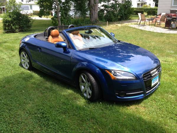 Blue Audi Tt Convertible For Sale