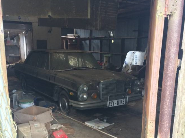 Barn Find 1972 Mercedes Benz 280se German Cars For Sale Blog