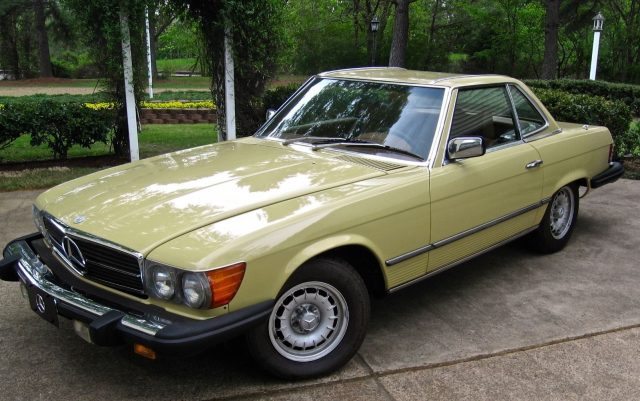 1979 mercedes benz 450sl hardtop