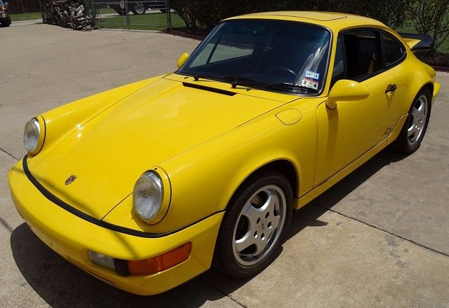 Ferrari Yellow 1993 Porsche 911 Rs America 1 Of 4 German Cars For Sale Blog