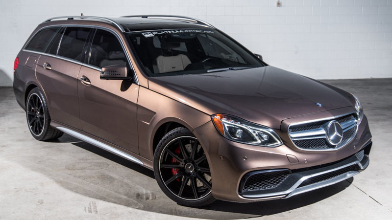 Dolomite Brown 2014 Mercedes Benz E63 S Amg Estate German