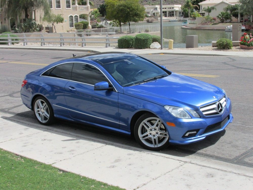 2011 Mercedes Benz E550 Coupe German Cars For Sale Blog