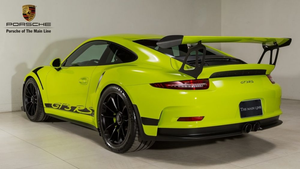Birch Green 2016 Porsche 911 Gt3 Rs German Cars For Sale Blog